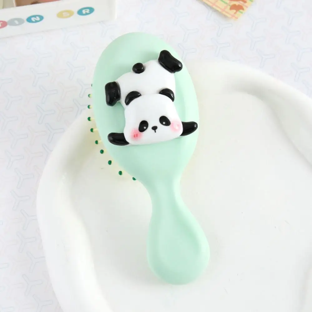

Portable Cartoon Animal Airbag Hair Comb Anti Static Durable Massage Comb Makeup Tool Cute Panda Hair Brush Travel