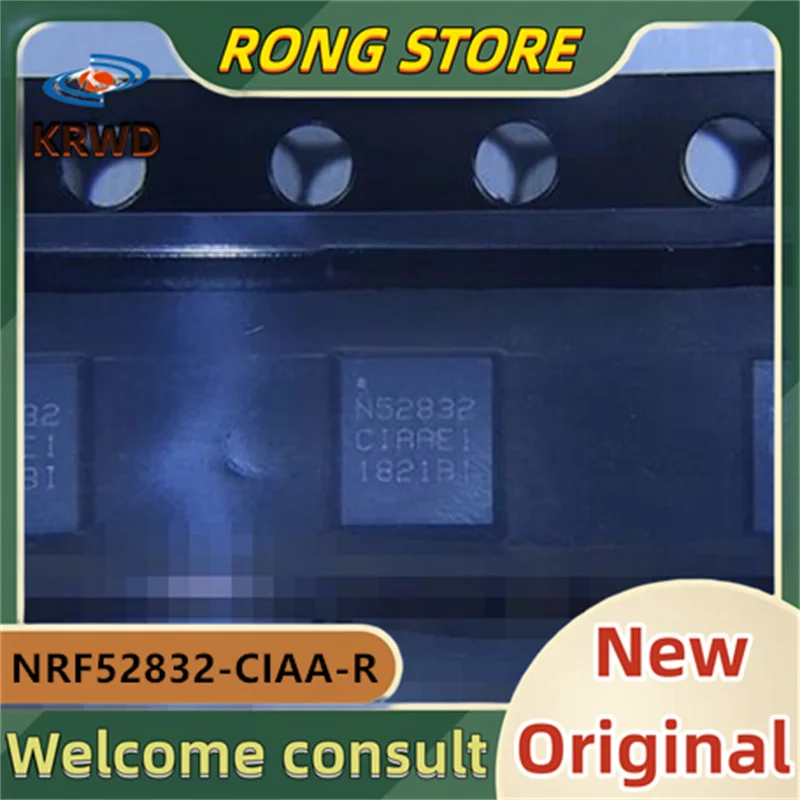 N52832 NRF52832-CIA-R NRF52832-CIAA wlcsp50,5個,新品およびオリジナル