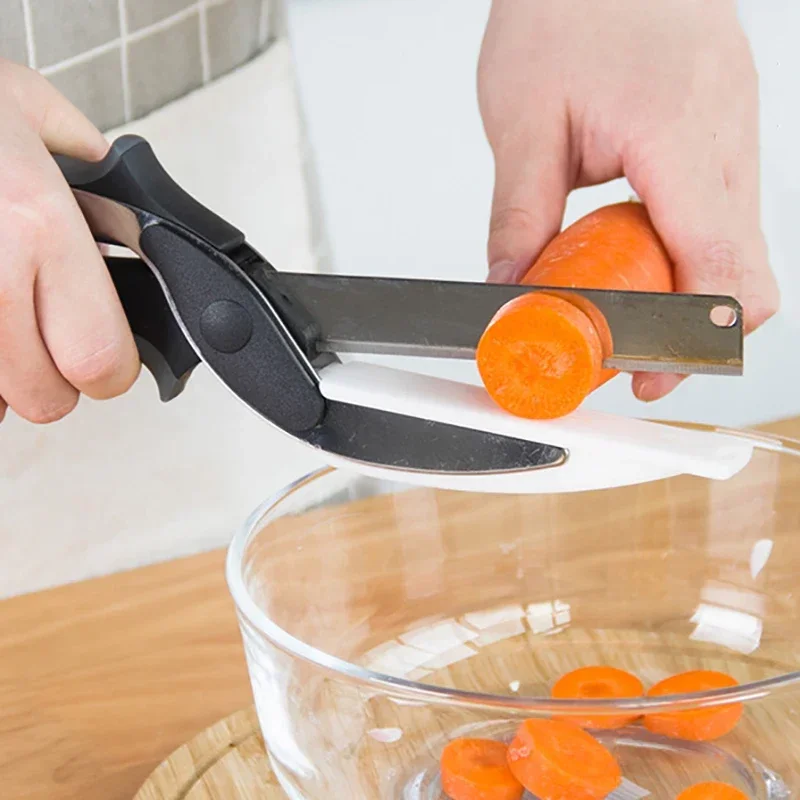 

Ciseaux decuisine coupe-европейские салаты с доской для planche coupe facile inoxydable