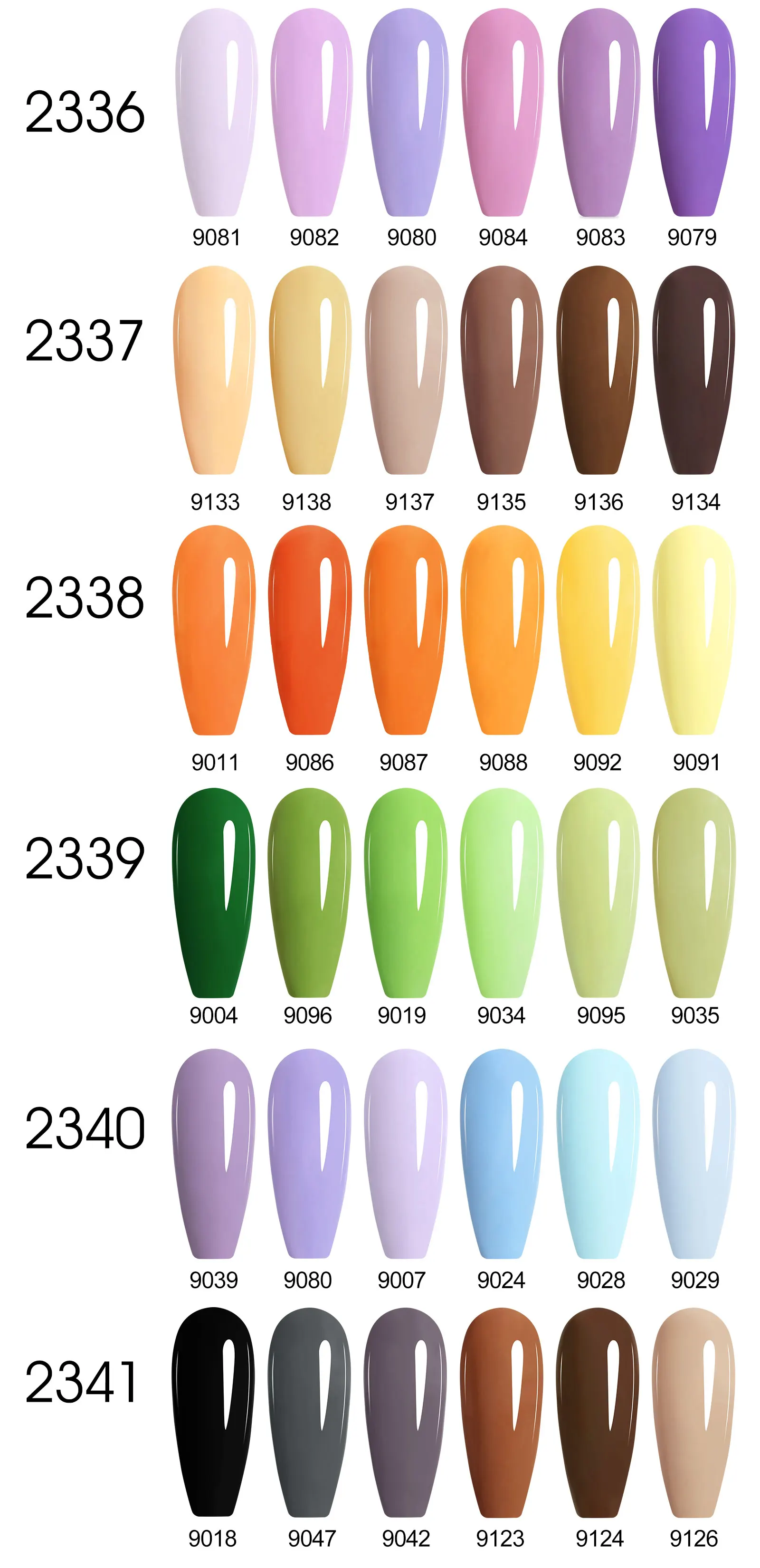 Verbessertes HEMA FREE CANNI Nagelgel-Nagellack-Set, hellviolette Kollektion, geleerosa, natürliches französisches Nageldesign, Soak Off UV-LED-Nägel – Detail 18
