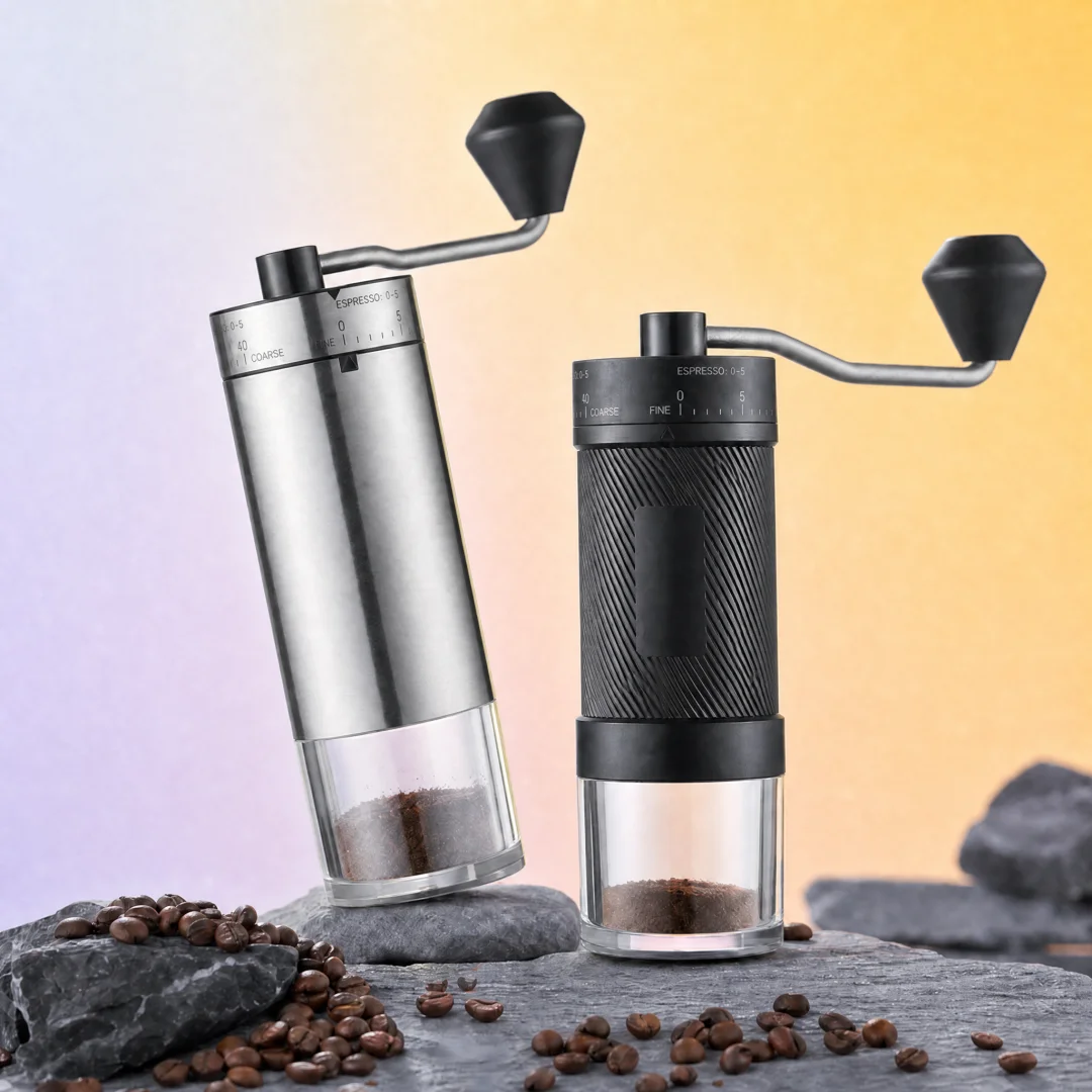 Manual Coffee Grinder Stainless Steel Espresso Tools 420 Stainless Steel Grinding Core Food Processor Mill Camping Barista Shop