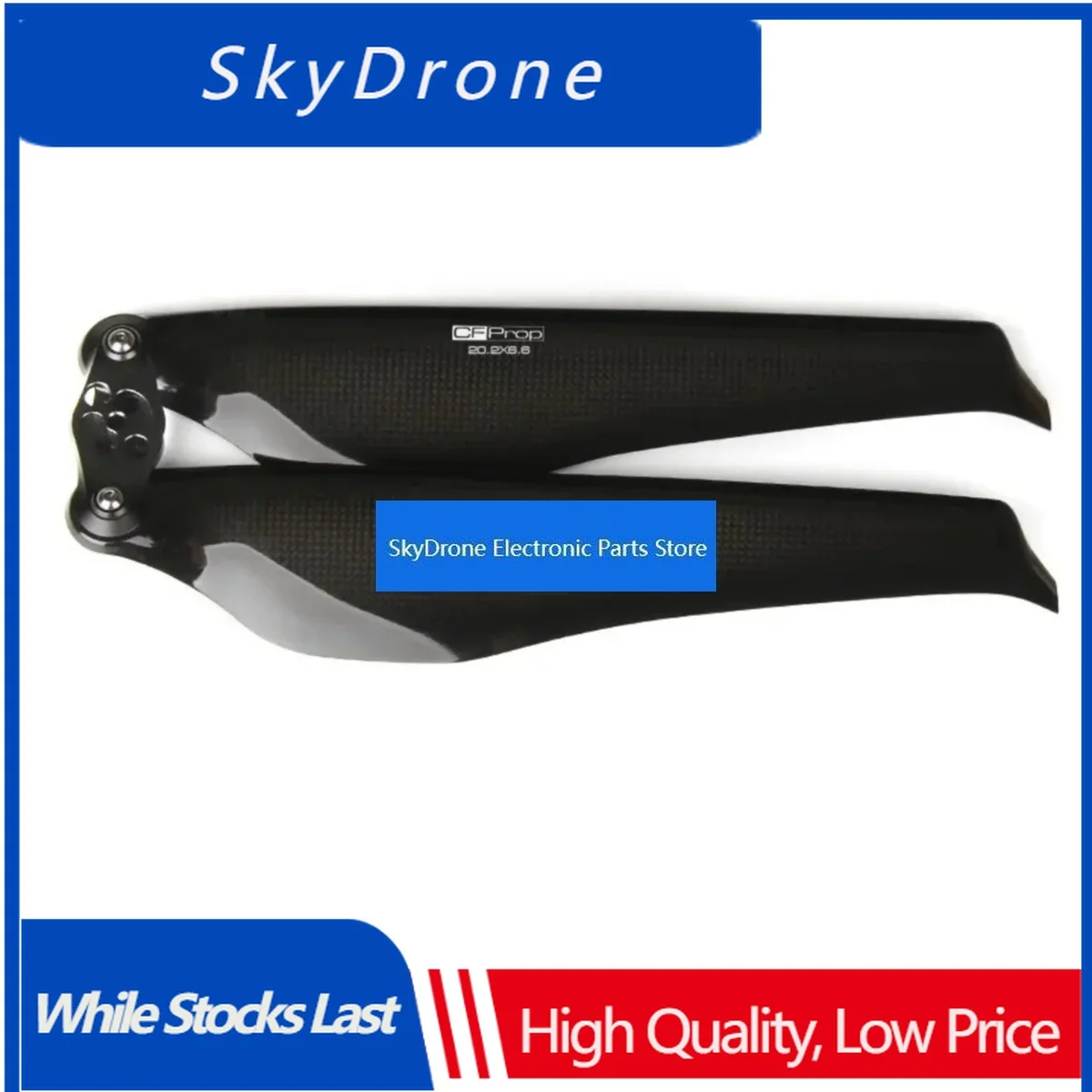 SkyDElT-MOTOR FA22.2*7.2 Foldable CF Epoxy High Speed 2500rpm-4800RPM/min Cargo Propeller