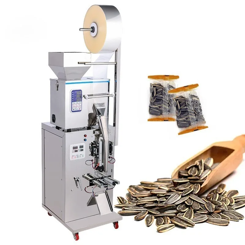 Full Automatic Particle Powder VFFS Packing Machine Weighing Filling Scale for Granule Bean Seed Rice