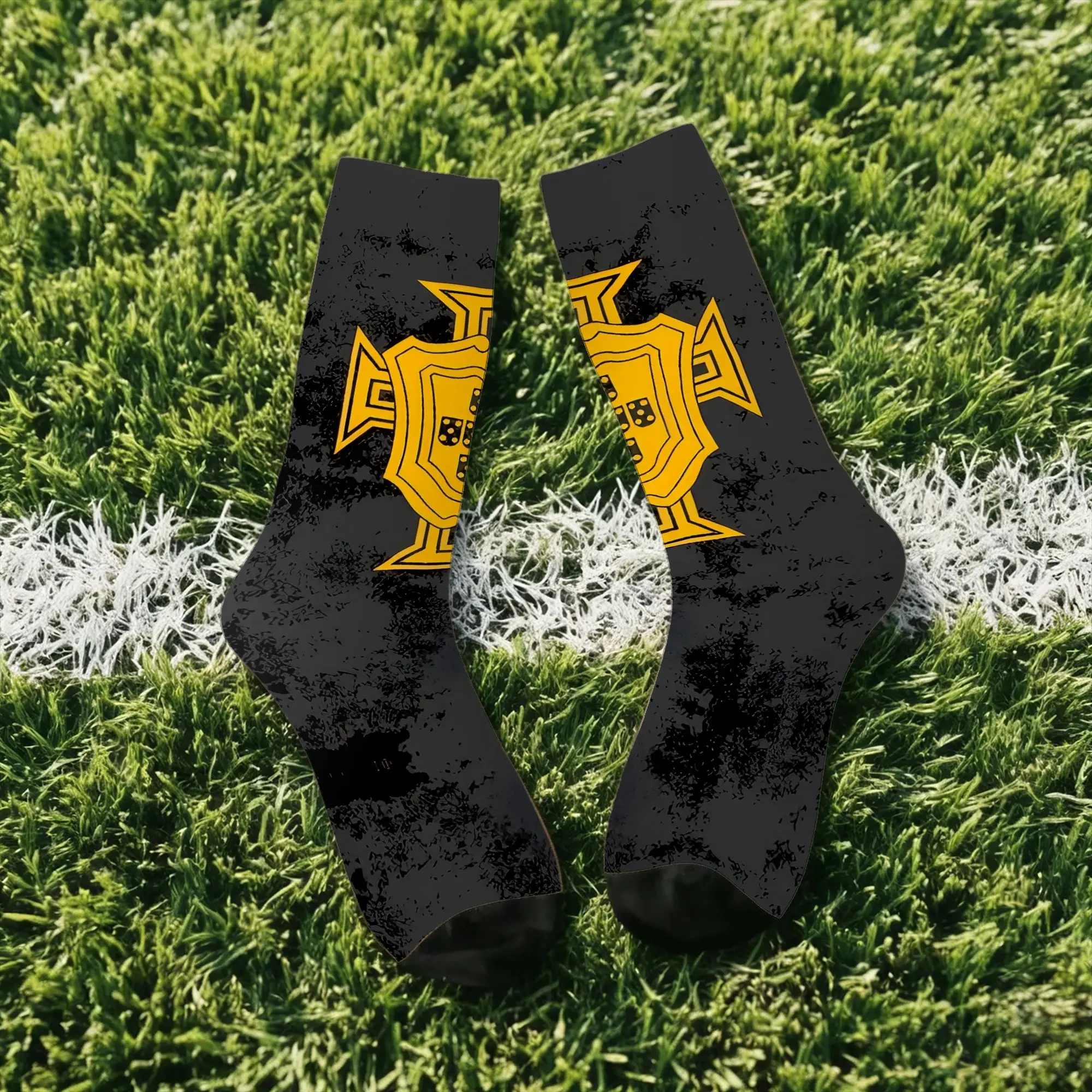 Hip Hop Retro Portugal Crazy Men's compression Socks Unisex  Harajuku Seamless Printed Funny Sock Match Day Essentials