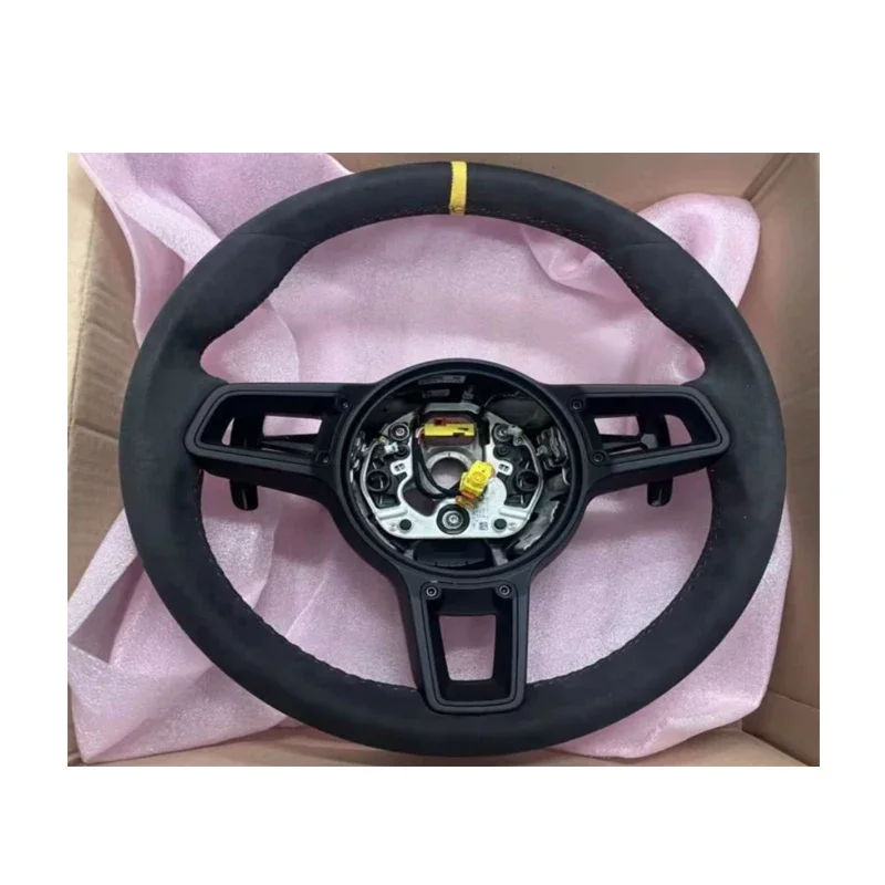 Upgrade For Porsche GT2RS Leather Steering Wheel