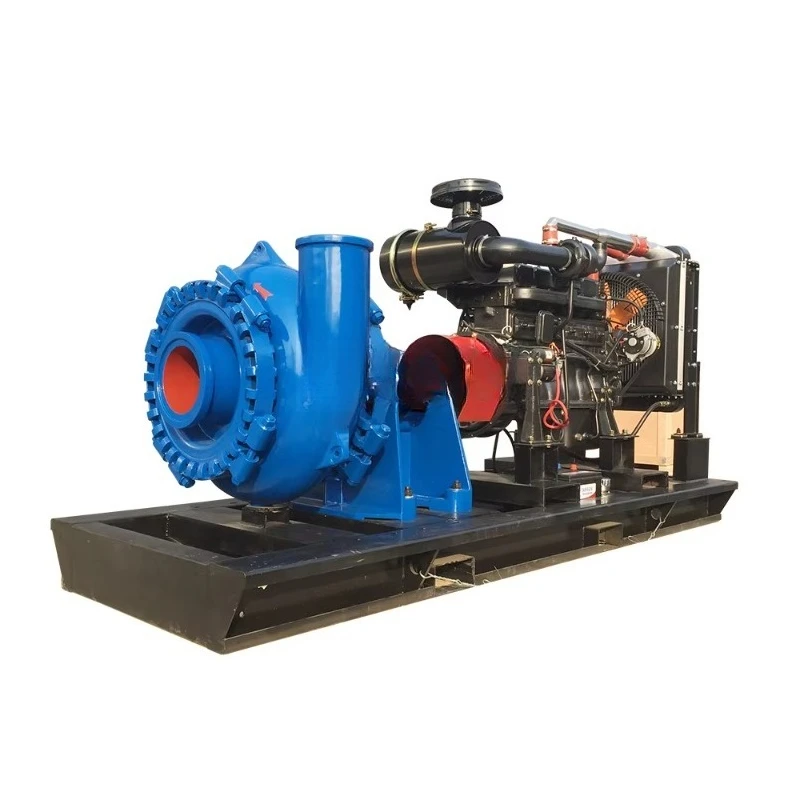 Heavy Duty 8 Inch Sand and Gravel Pump Centrifugal Dredging Pump for River Sand Mining Industry view 4