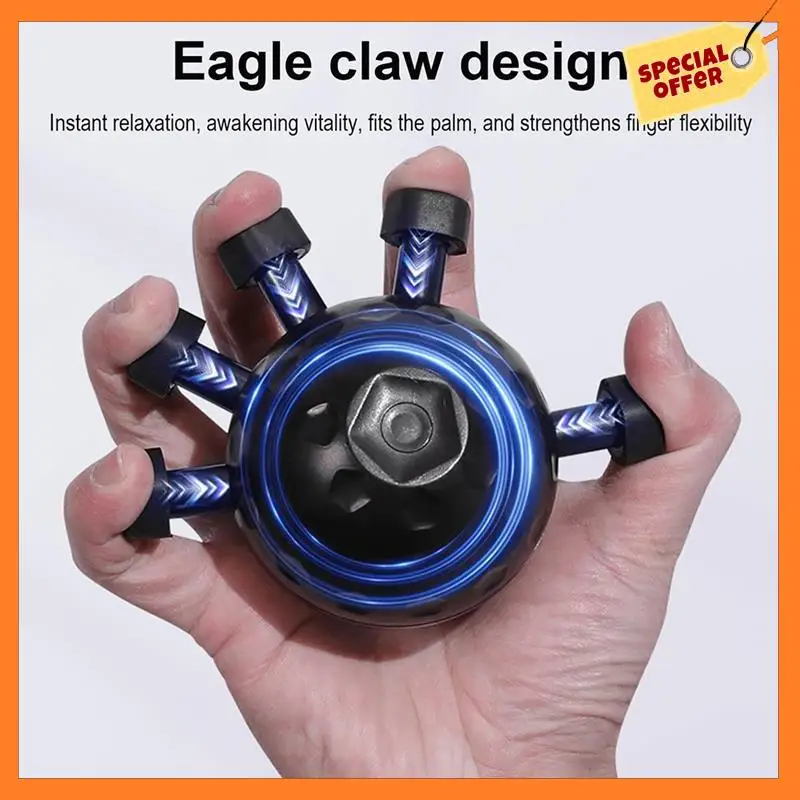 

AD08-2PCS Powered Gear Power-Ball Forearm,Finger Grip Strengthener, Upgraded Hand Grip Strengthener Finger Exerciser