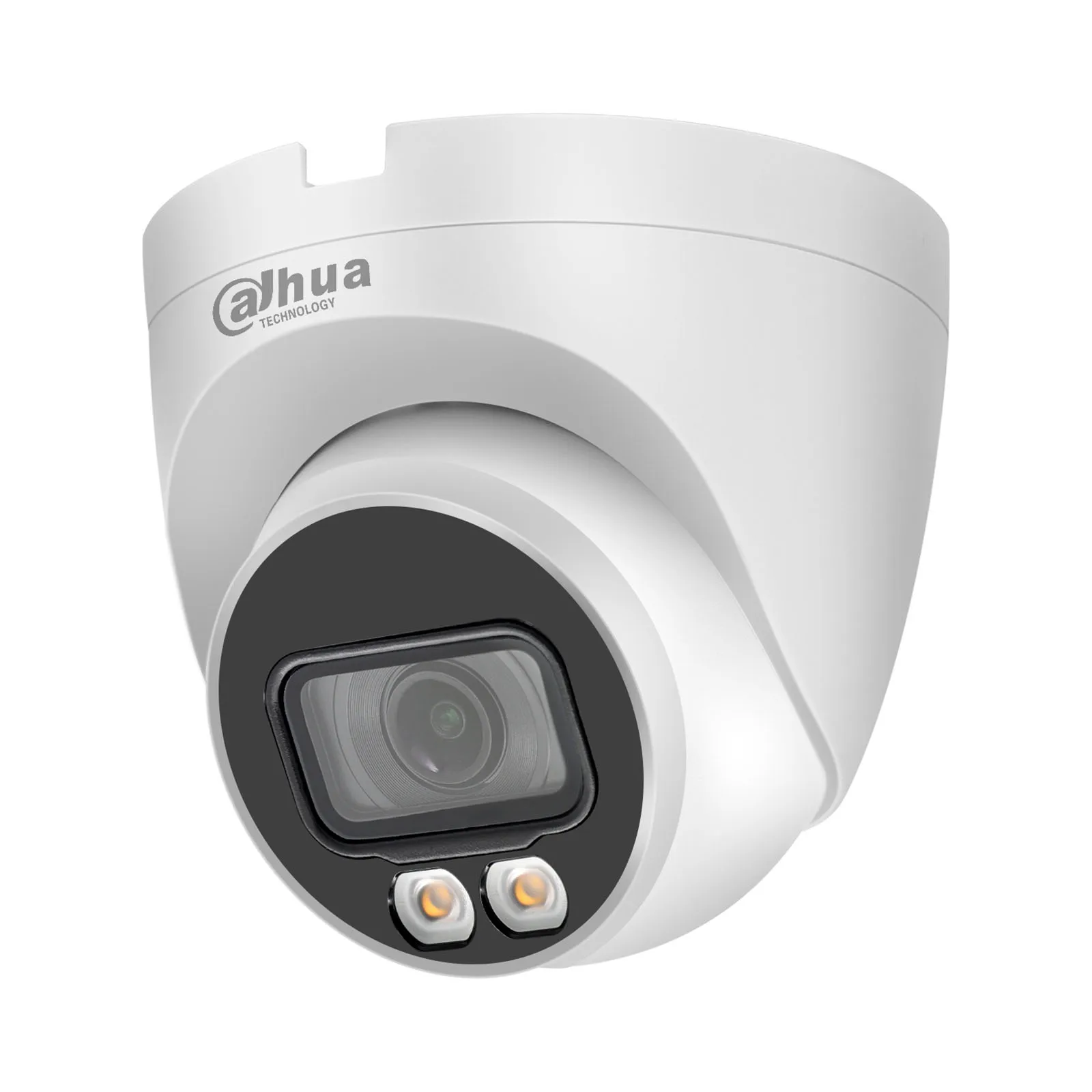Dahua 4MP IP Camera Full-Color IPC-HDW2439T-AS-LED-S2 Dome PoE Built-in MIC And Warm Led Light SD Card Slot Video Surveillance