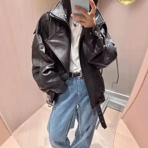 10 best sales चमड़े की जैकेट पहनने वाला आदमी - №6