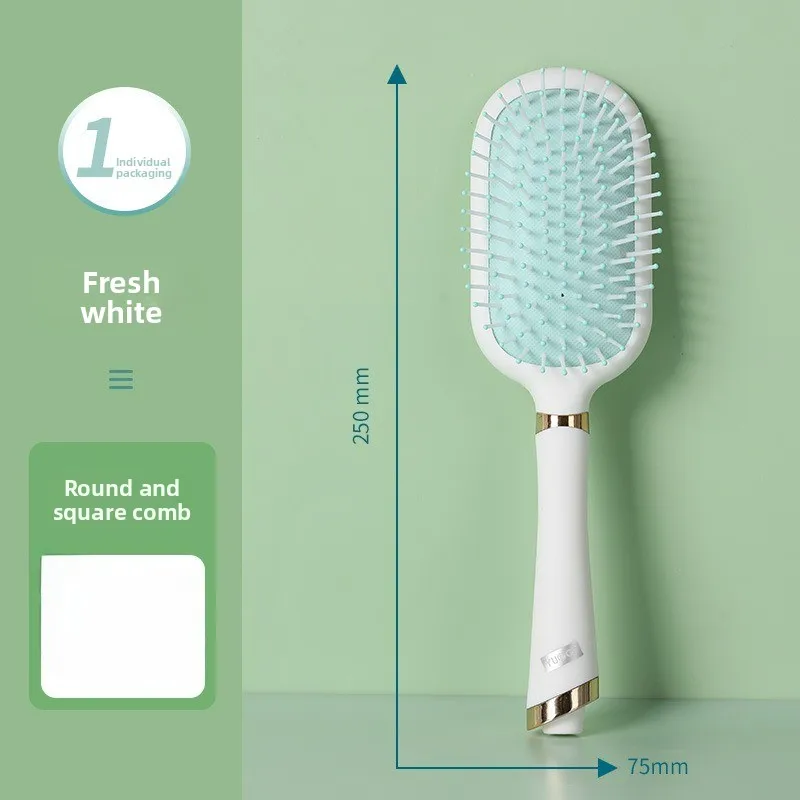 Beliebte Kissen-Airbag-Haarbürste mit hochelastischem Silikon für die Kopfhautmassage, tragbares Design, geeignet für langes und lockiges Haar