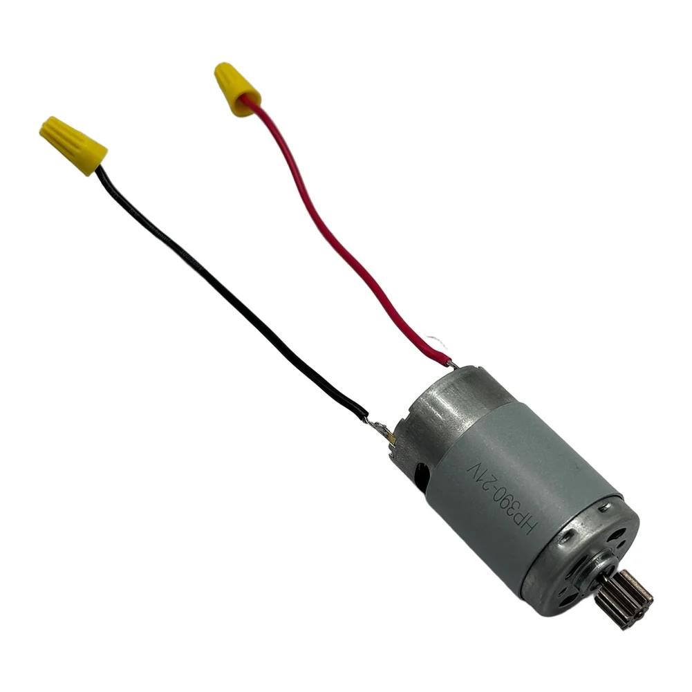 Hedge Trimmer Motor 21V 23000 RPM 10 Teeth All Copper Wire Construction No Welding Needed 65x29mm Silver Finish