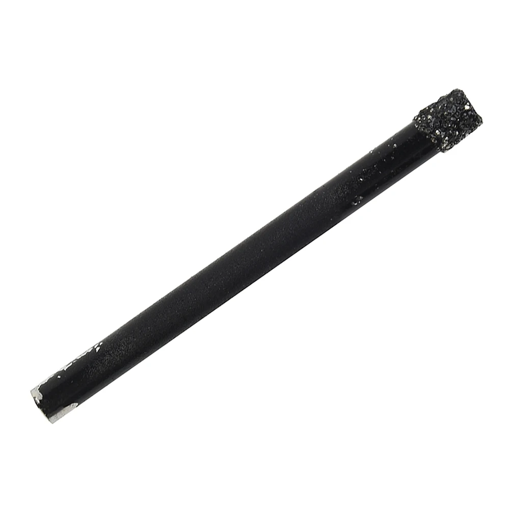 1 pz 65mm Lunghezza Manico Rotondo Punte diamantate brasate a secco per piastrelle di Porcellana Marmo Vetro Corone in ceramica Punta da trapano 6-14mm