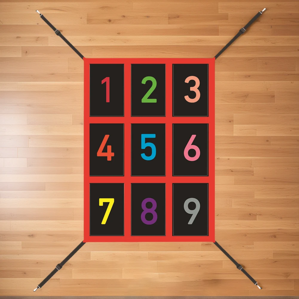 

Durable Nylon Strike Zone Trainer Practice Target for Baseball Softball Pitching and Hitting Training Equipment