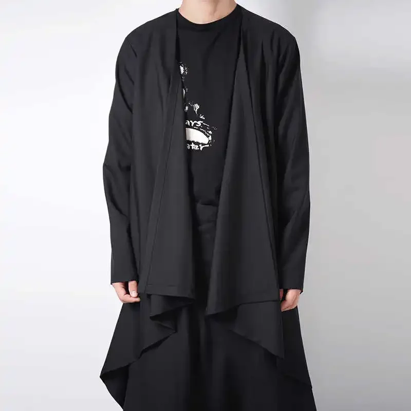 

YOJI OOAK Japanese original dark long men's design, trendy loose men's clothing, simple men's clothing