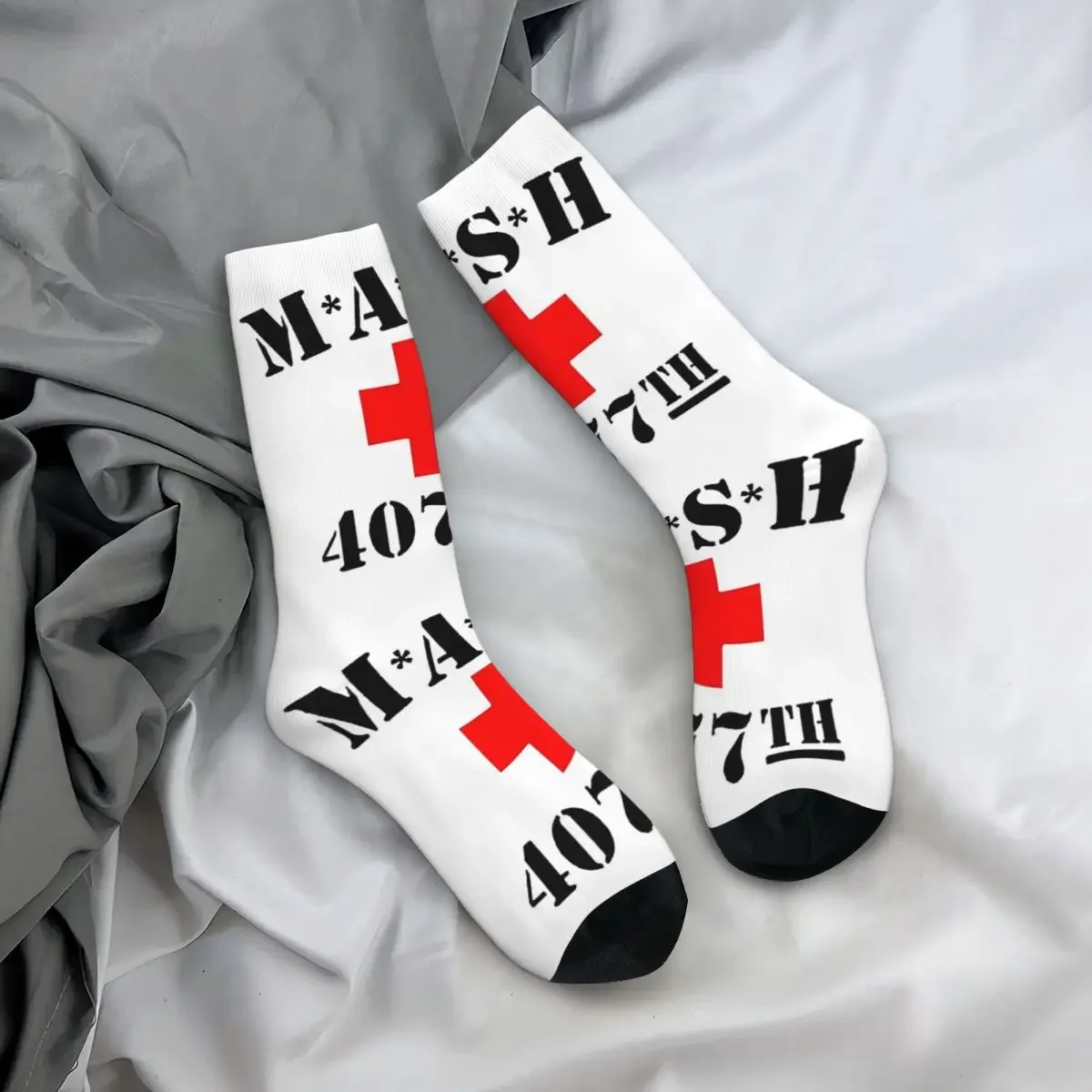 

Носки All Seasons Crew Stockings Mash 4077, забавные длинные носки для мужчин и женщин, подарки на День святого Валентина