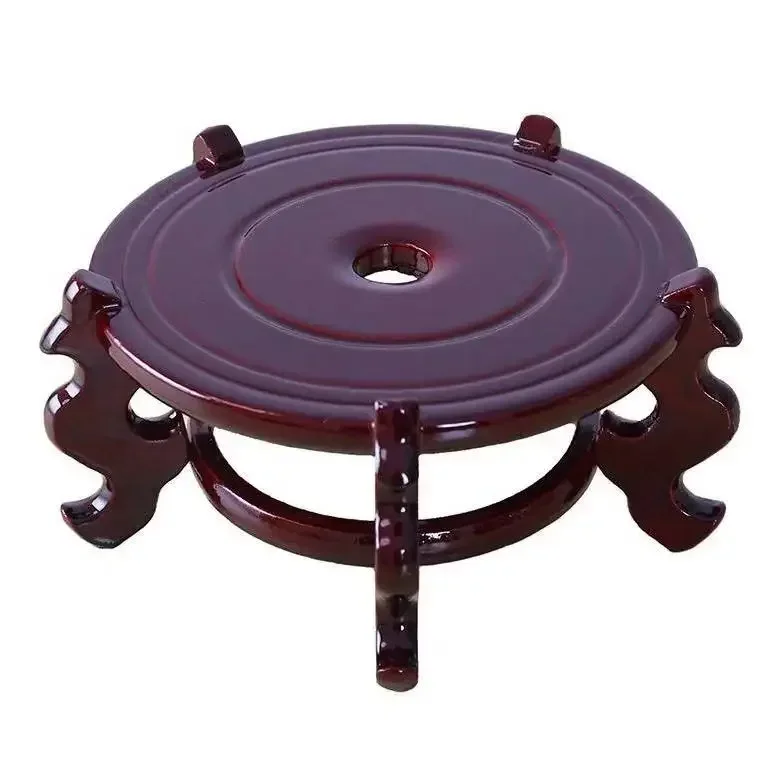 

Подставка для цветов 10-22 см, подставка для украшения дома, китайская деревянная подставка для горшка, держатель для миски для рыбы, кашпо, основание вазы для аквариума