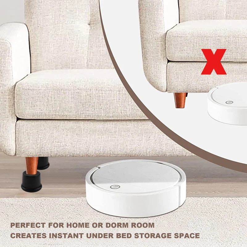 Elevadores de cama ajustables, elevadores de muebles de alta resistencia, sofá, mesa, sofá, elevador de piso, 2 uds.