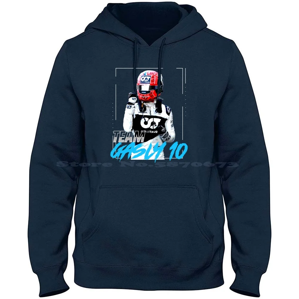 

Pierre Gasly 100% Cotton Hoodie Pierre Gasly Men Pierre Gasly Women Racing Driver Champion Debut Victory Scuderia Grands