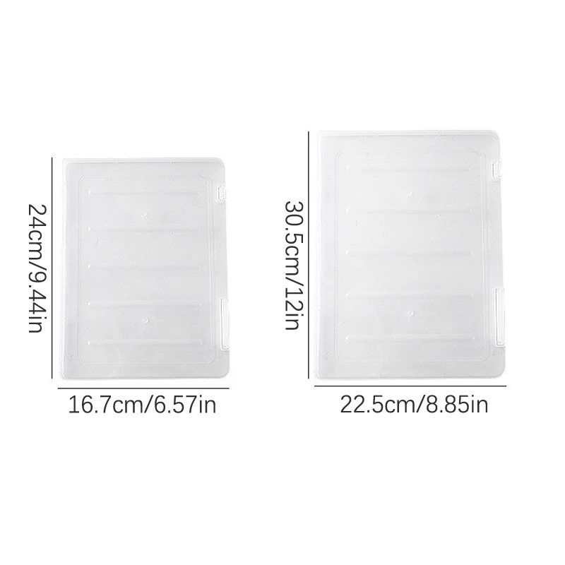 1PC PP A4 Papier do przechowywania plików Archiwum Data Pulpit Sortowanie Pudełko Przechowywanie w biurze Przenośne pudełko do przechowywania