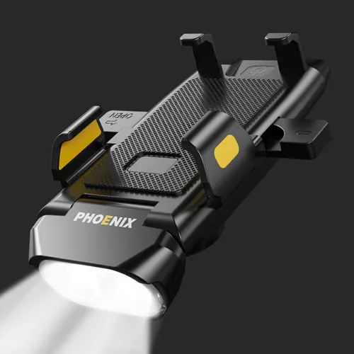 Luz de bicicleta 400 lúmenes 3000mAh faro de bicicleta linterna manillar carga USB MTB Ciclismo de Carretera resaltado