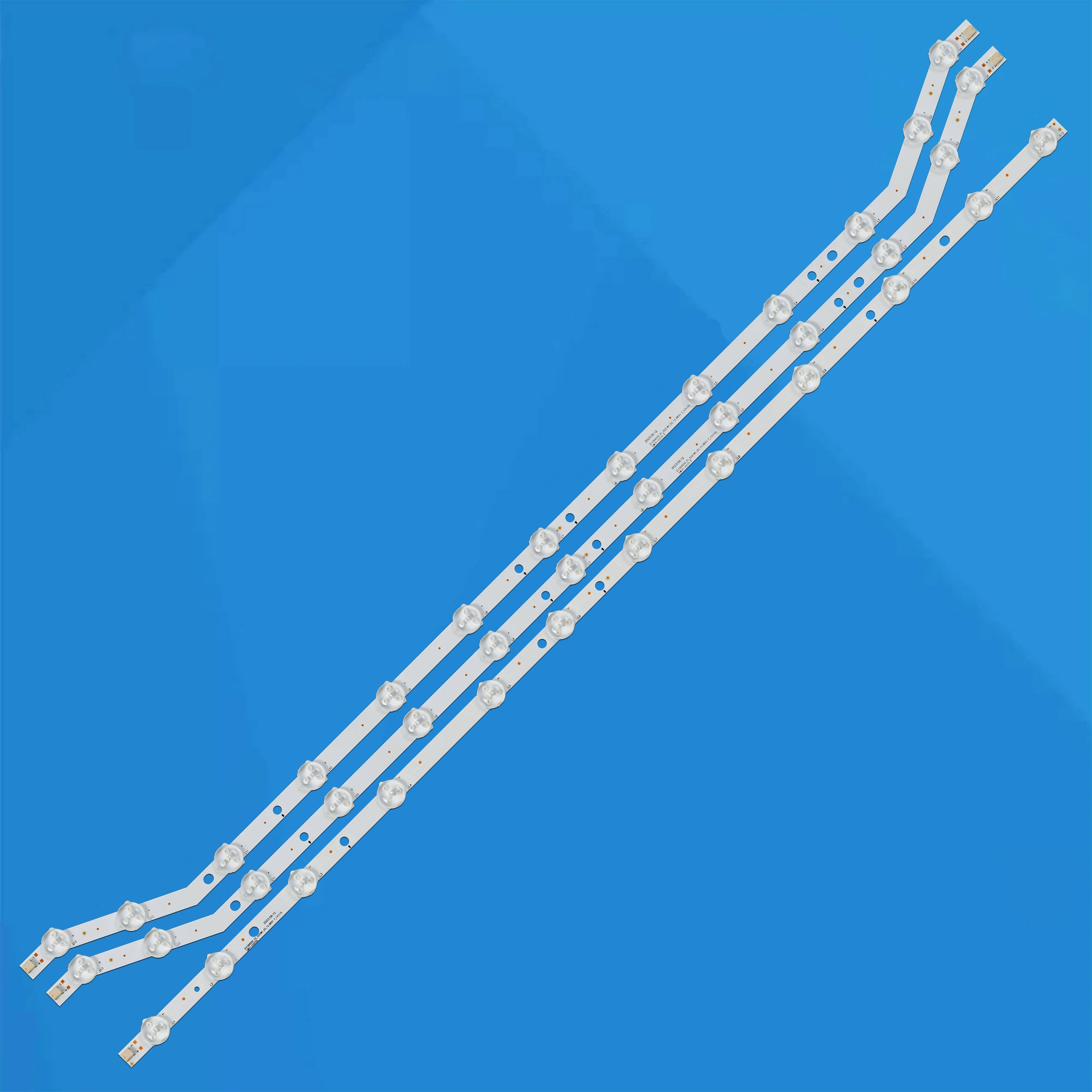 Tira CONDUZIDA (3) Para UN39FH5000F UA39FH5003 UN39H5204 UN39H5204AF BN96-28764A BN96-28765A D3GE-390SMA-R2 D3GE-390SMB-R2 HG39AB460H