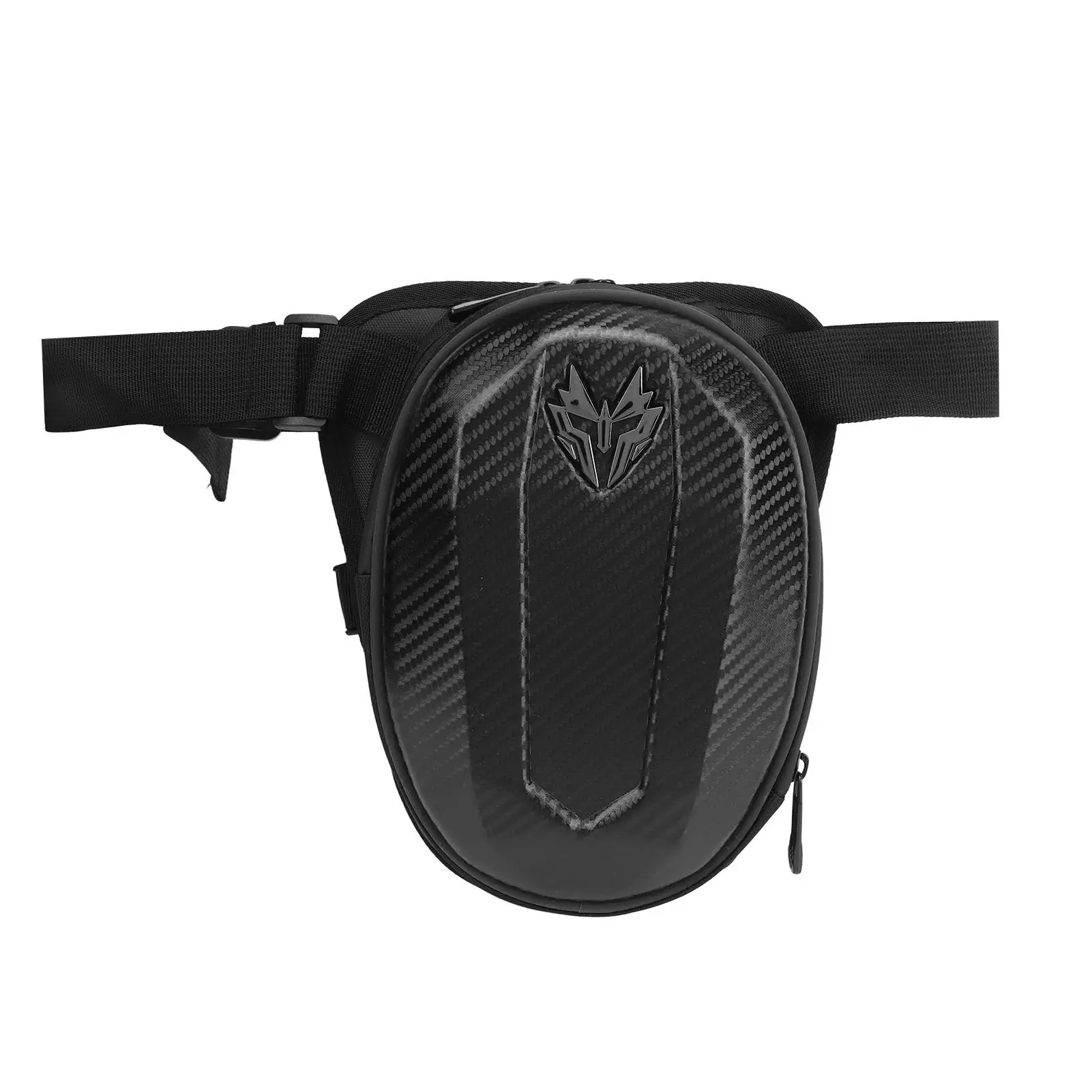 Waterproof Motorcycle Hard Shell Leg Bag with Precise Stitching & Durable Zipper - Ideal for cruisers & Cyclists