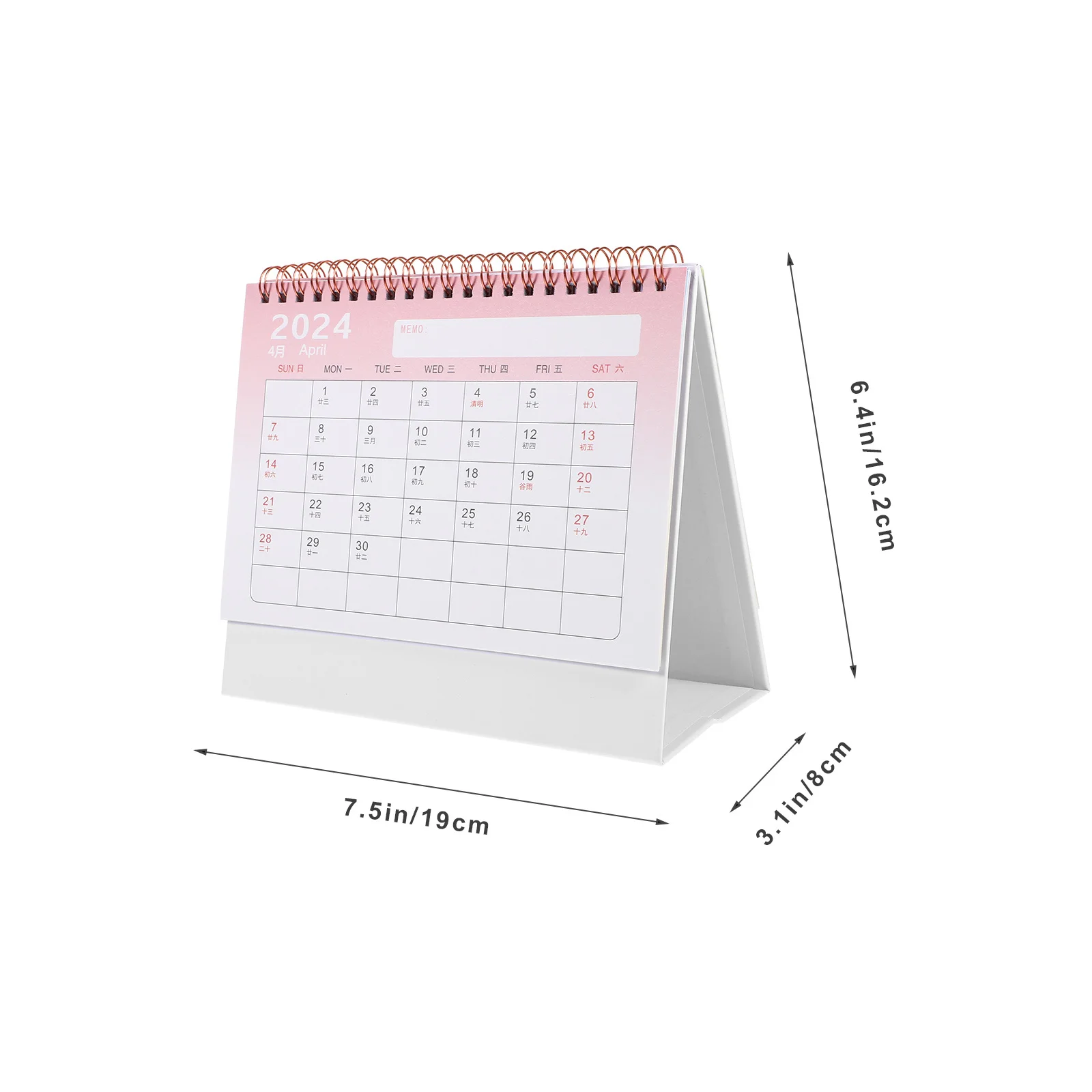 مكتب صغير التقويمات ديكور ديكور مكتب ديكور المنزل الوقوف منضدية الحامل #6