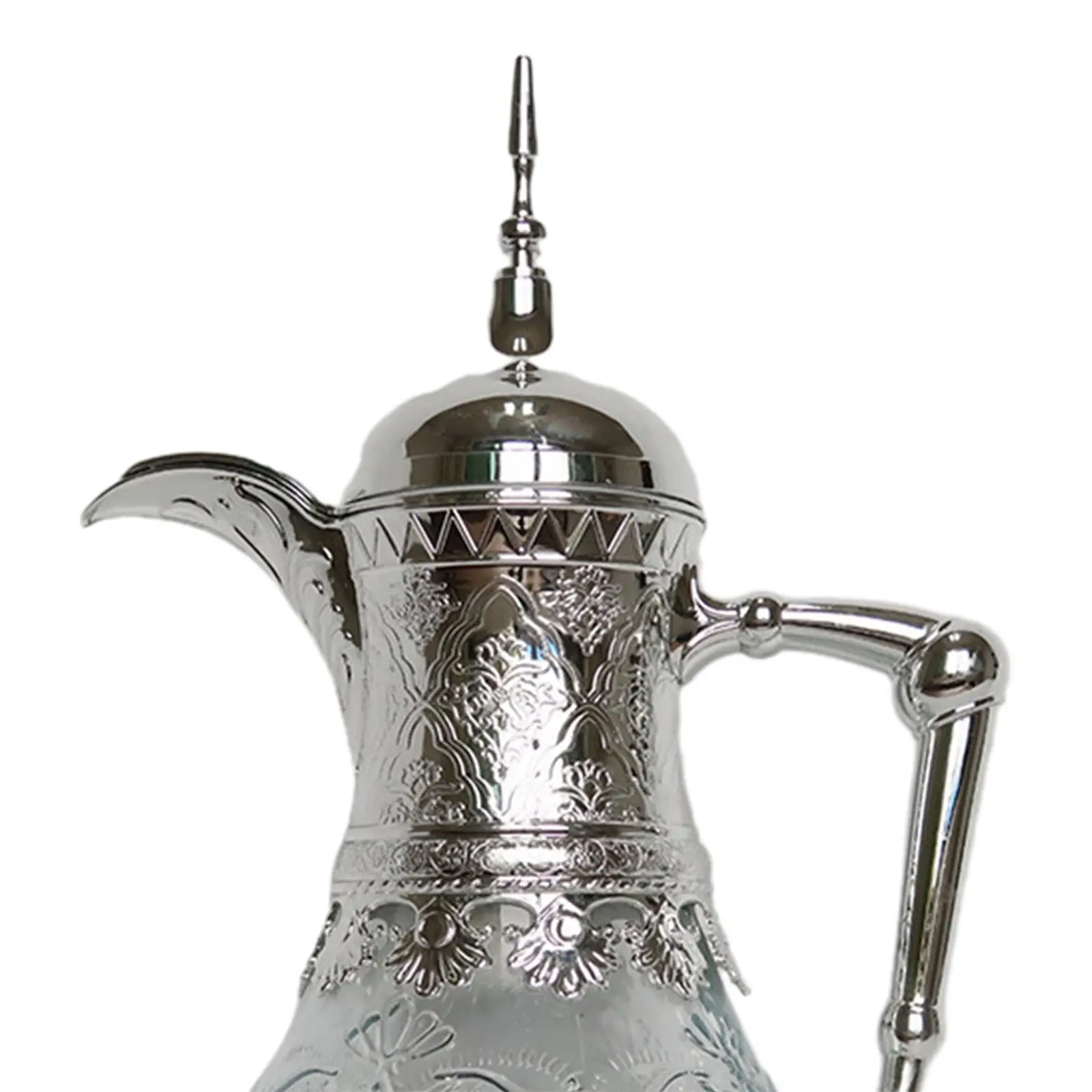 Arabic Style Coffee Pot Comfortable Handle Hot Cold Water Bottle Thermal Coffee Pot for Kitchen Gatherings Camping Party Tea