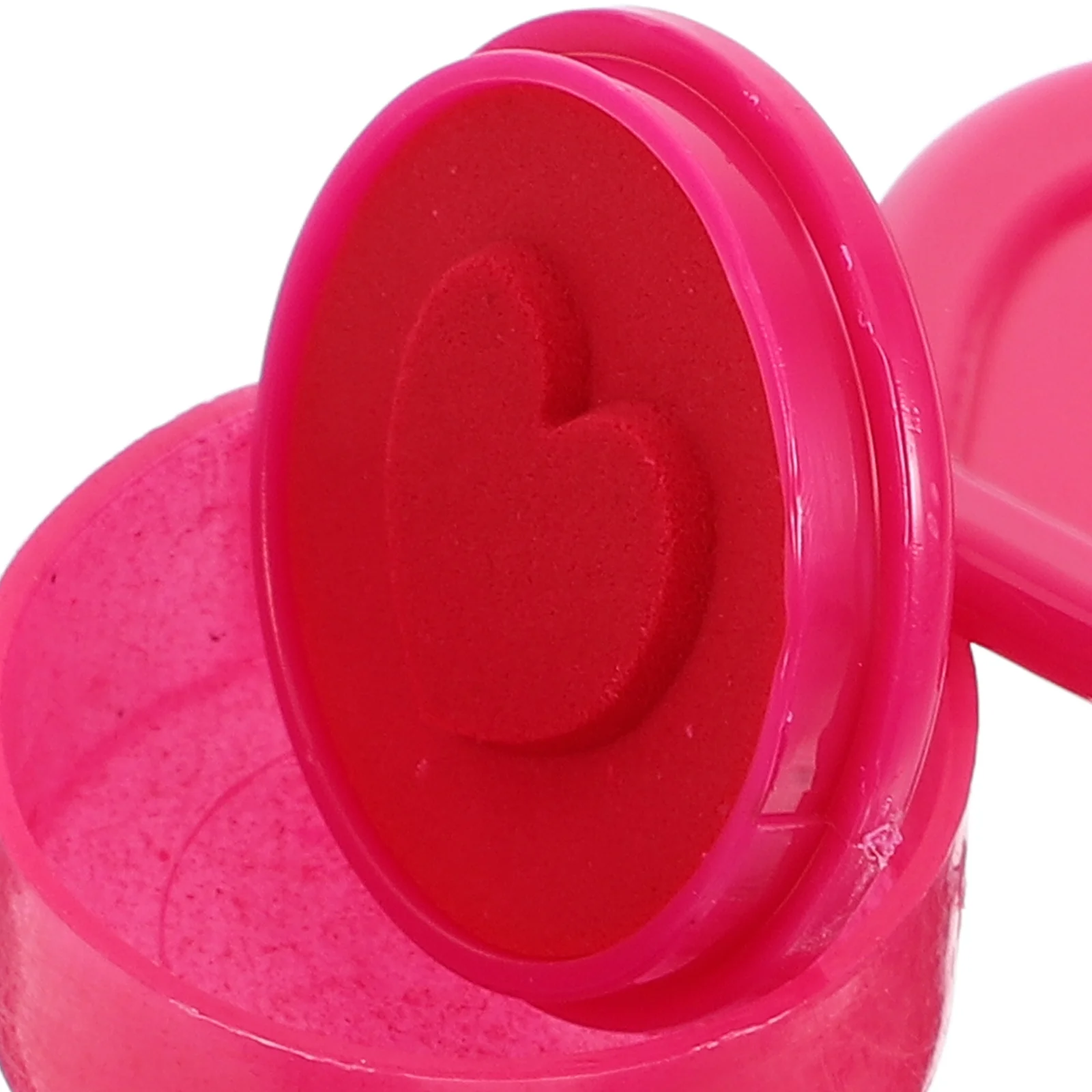 12pçs selos de coração fofos para crianças, conjunto de selos de plástico para artesanato, diário divertido, selos infantis, decoração de carimbo de plástico