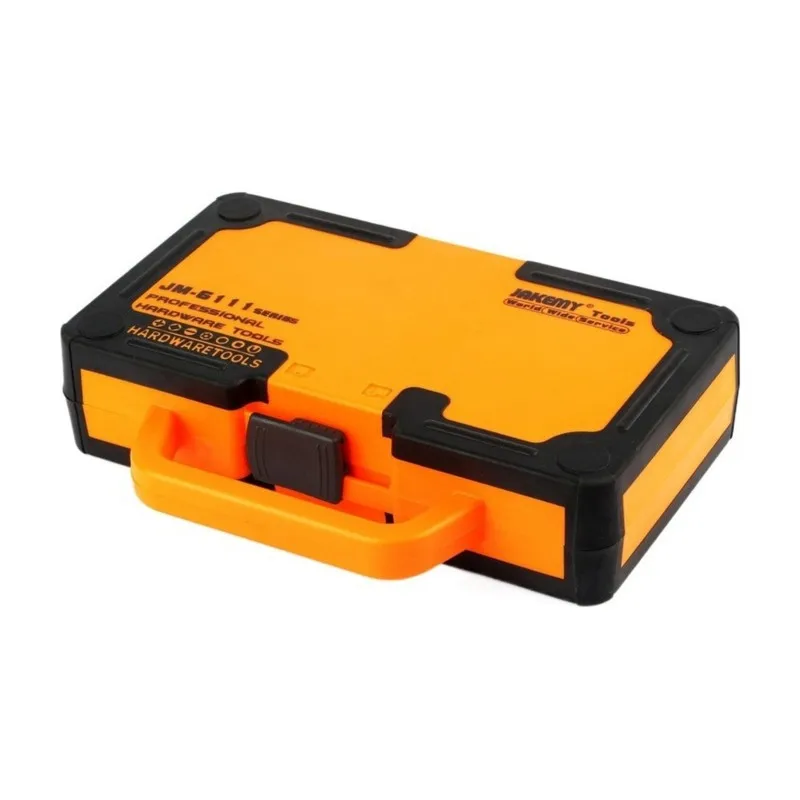

AA51 JAKEMY JM-6111 69-In-1 Chrome Vanadium Steel Tool Ratchet Screwdriver Set