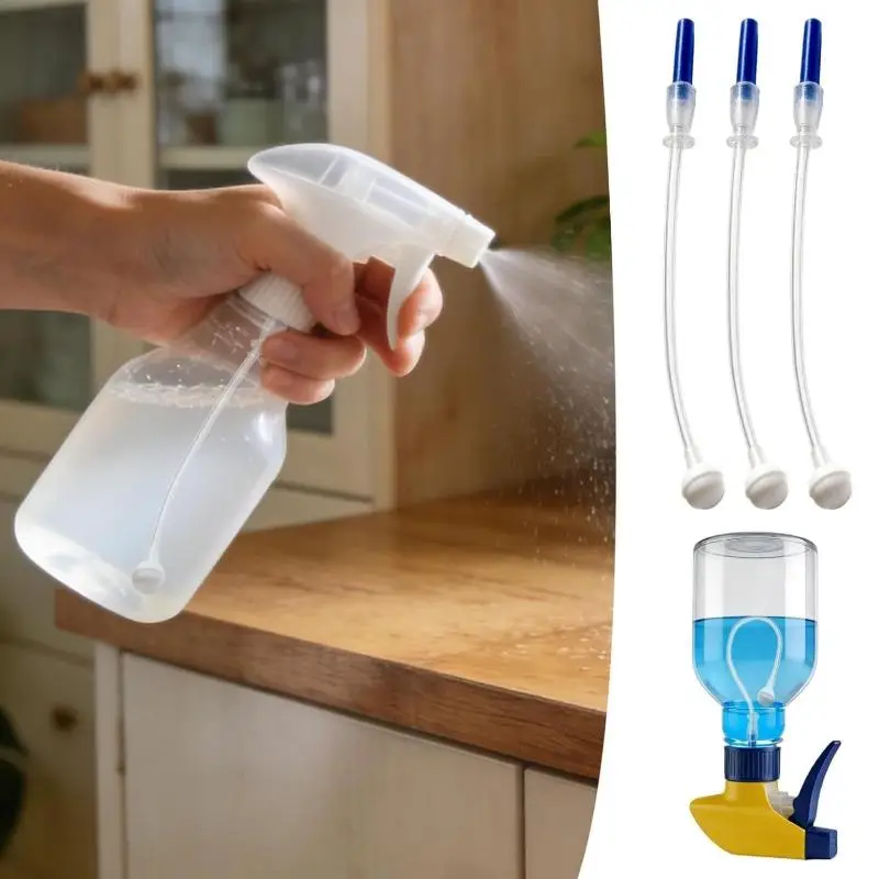 1/2/3Pcs Universal Spray Bottle Adapter 360 Degree Weighted Adapter Sprayer Bottle Top Head Gardening Window Cleaning Supplies