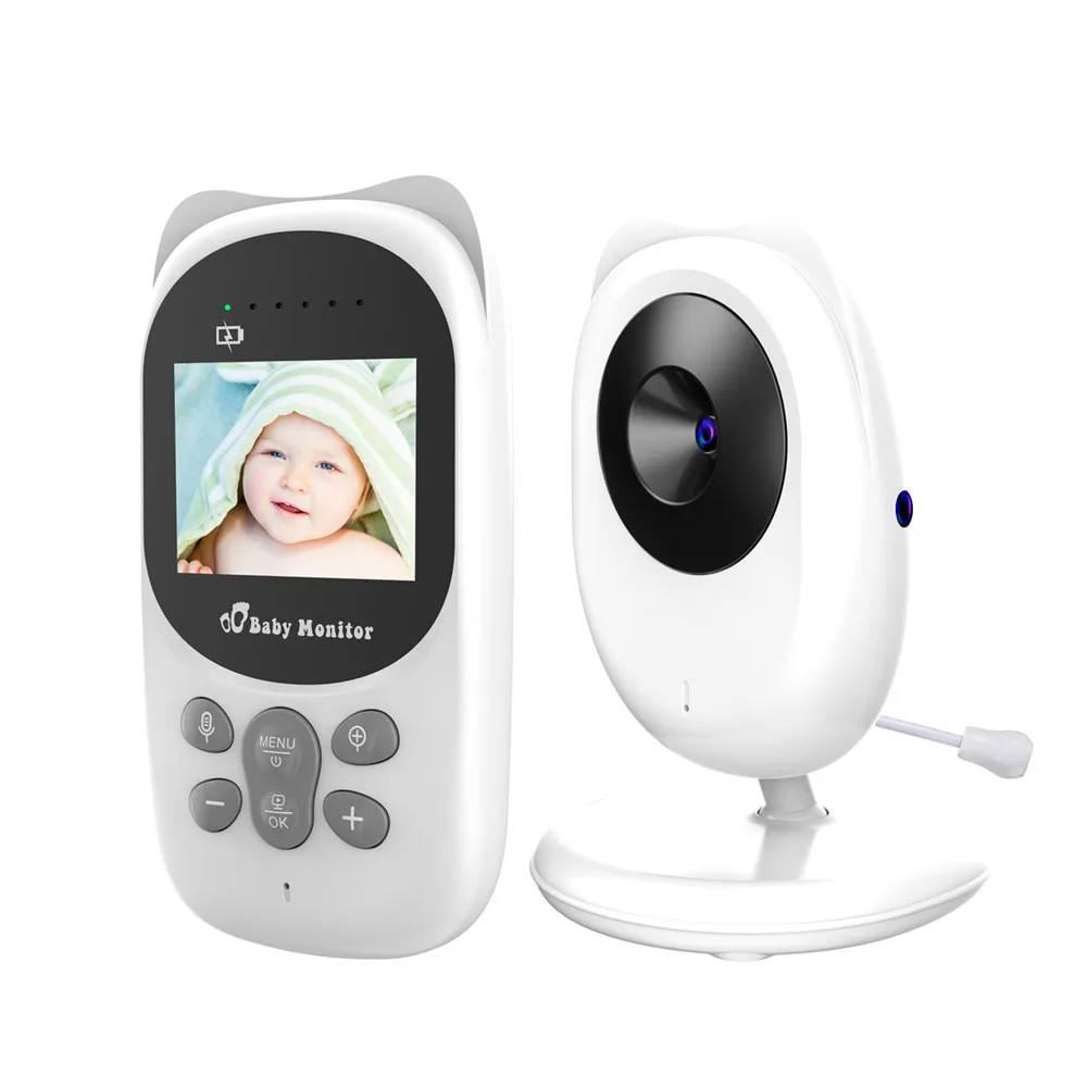 Camera Baby  Night Vision Two-way Sleep  2.4 Inch LCD Display Temperature Detection Video Baby