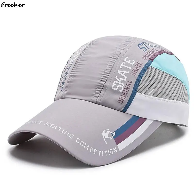 Quick Drying Golf Caps Summer Beach Sports Snapback Hats Men Women 2023 Breathable Baseball Cap Fitness Mesh Hat Comfortable