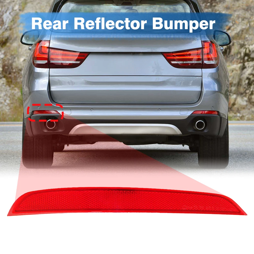

Car Left and Right LED Rear Bumper Reflector Light For BMW X5 F15 2014-2018 Tail Rear Fog Lamps and Turn Signal Light