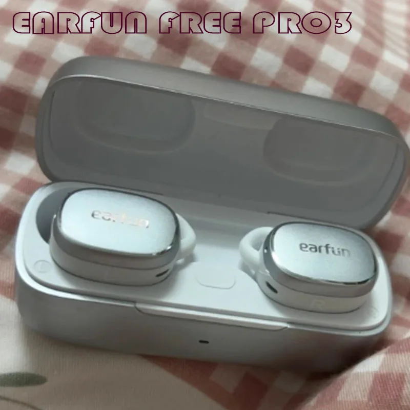

EarFun Free Pro3 Wireless Earphone 6Mics AI Noise Reduction Long Battery Life Lightweight Waterproof Custom Sports Earbuds Gift