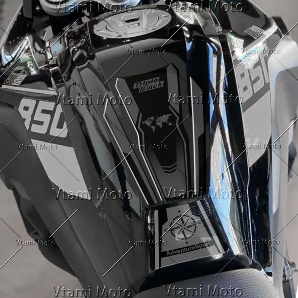 3D Motorcycle Tank Sticker Tank Pad Protection Decal Accessories For F850GS F750GS F 750 850 GS 2020-2024 F 800 GS 2024-2026