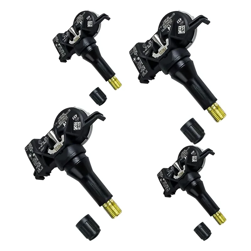 4 Uds TPMS Sensor de presión de neumáticos 407004CB0B 407004CB0A Compatible con Renault Espace Kadjar Kangoo Koleos Megane talismán escénico