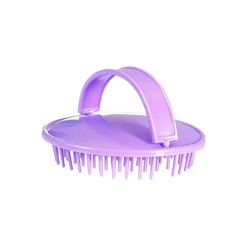 Soft Silicone Head Massage Brush, Escova Shampoo, Pente Sanitário De Plástico, Lavar o couro cabeludo, Corpo de chuveiro, Produtos de banheiro