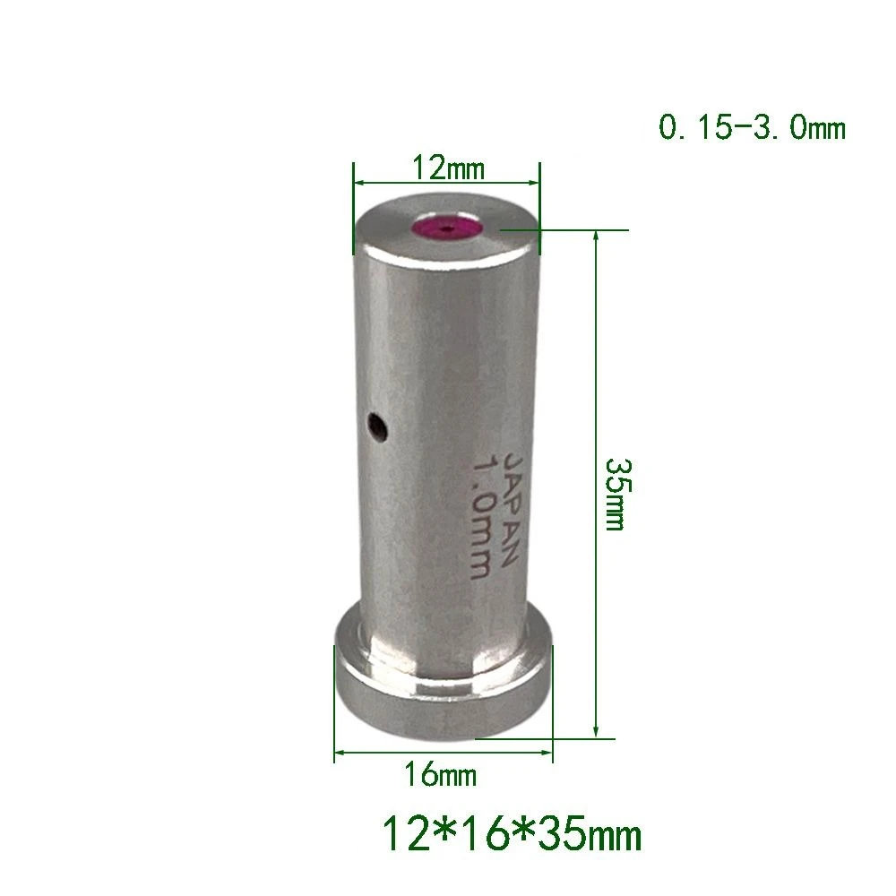 Wire EDM Drilling Machine Ruby Guide 0.3-3.0mm S150 For Charmilles EDM Drill Parts High Precision Ruby Electrode Guide