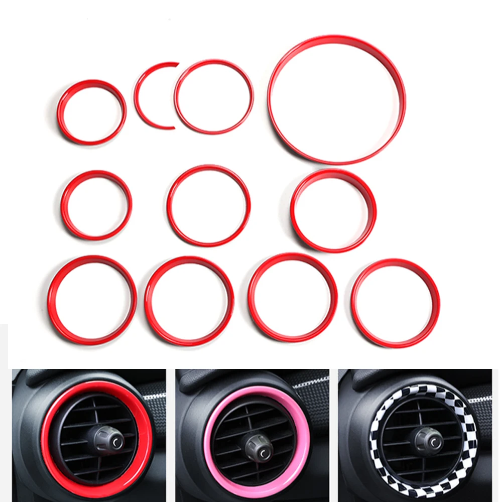 Car Interior for Mini Cooper S JCW F55 F56 Union Jack Sticker Accessories Sticker Gear Shift Panel Cover Interior Trim Sticker