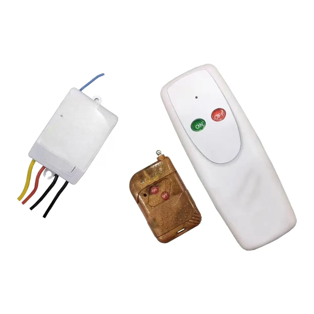 1 Channel Wireless Remote Control Switch 220V AC For LED Lighting Home Office Warehouse Smart Controller Electrical Equipment