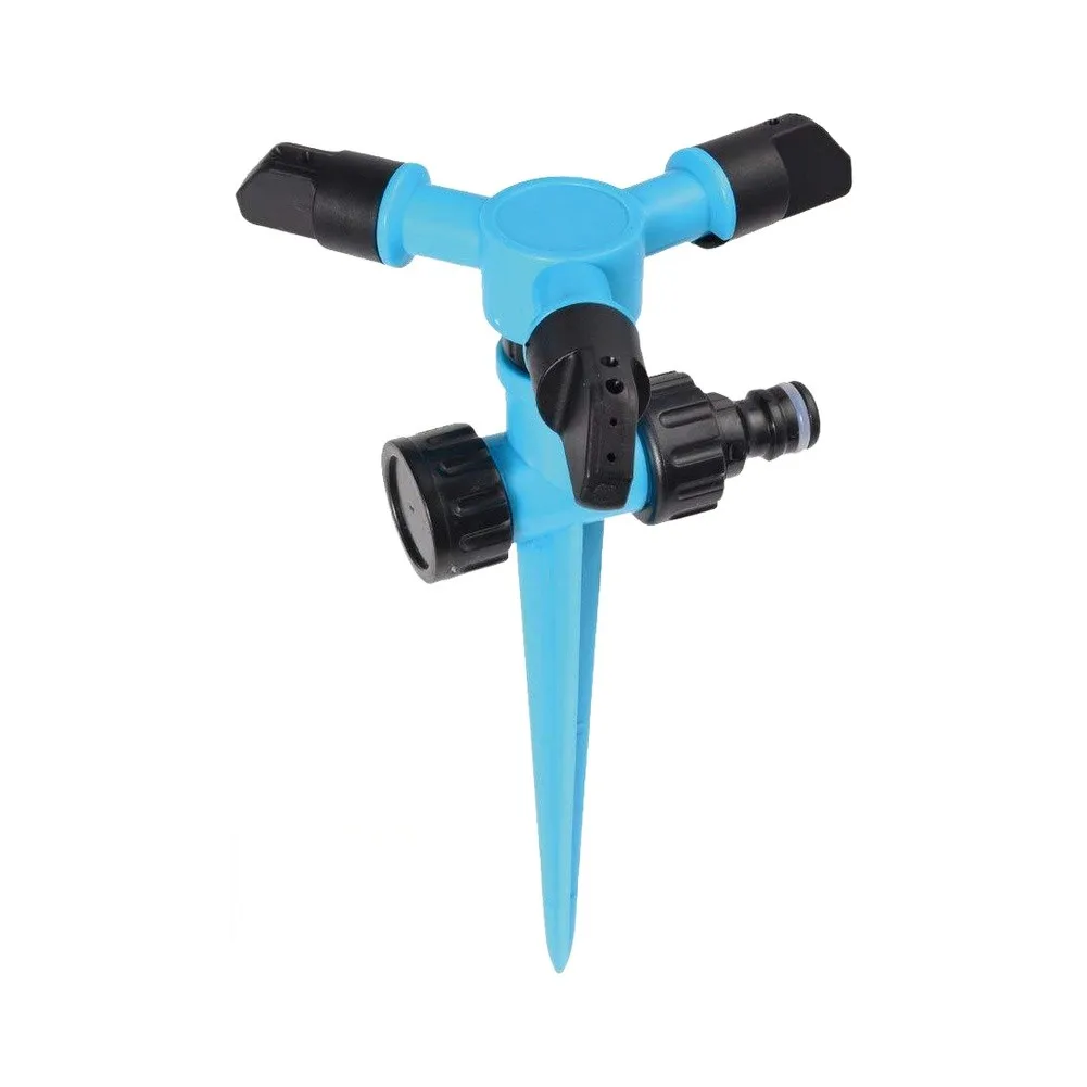 Ground Spike Sprinkler Designed for 360 Degree Uniform Water Coverage in Residential and Commercial Landscapes