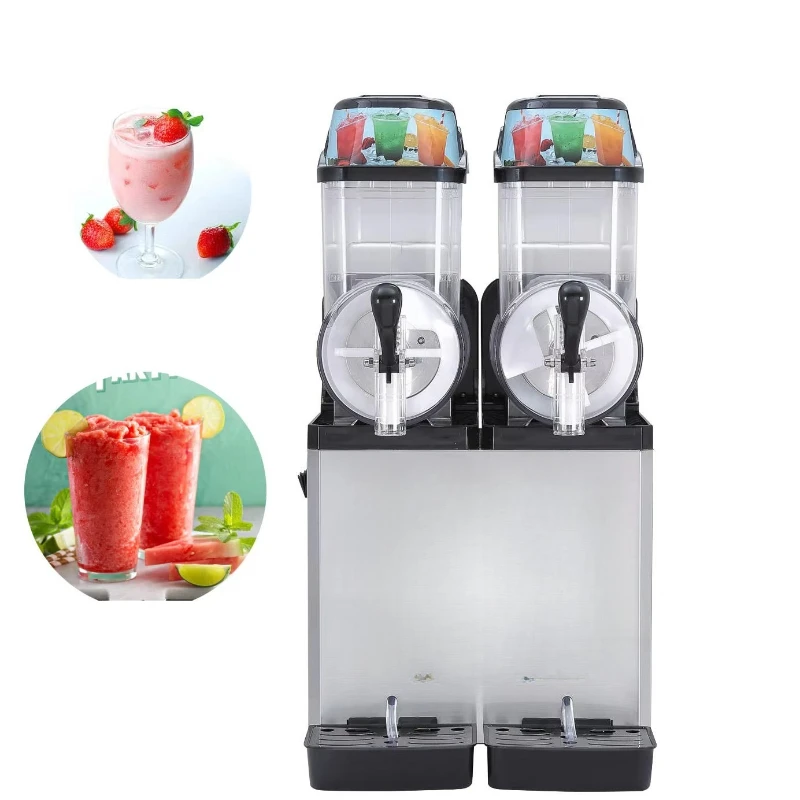 

Frozen drink dispenser, two flavors, for party hotel use