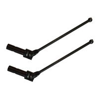 AINY-2Pcs Metal Drive Shaft 130Mm 8015 For 1/8 ZD Racing 08421 08427 9020 9116 RC Car Upgrade Parts
