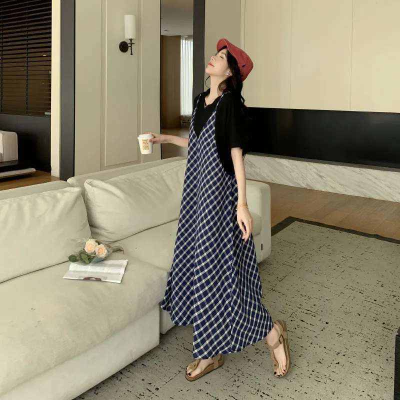 Zomer Jurken Voor 2024 Plus Size Satijn Patchwork Dot Print Dame Vestidos Vakantie Stijl T-shirt Jurk Vrouwelijke Kleding KE 7754