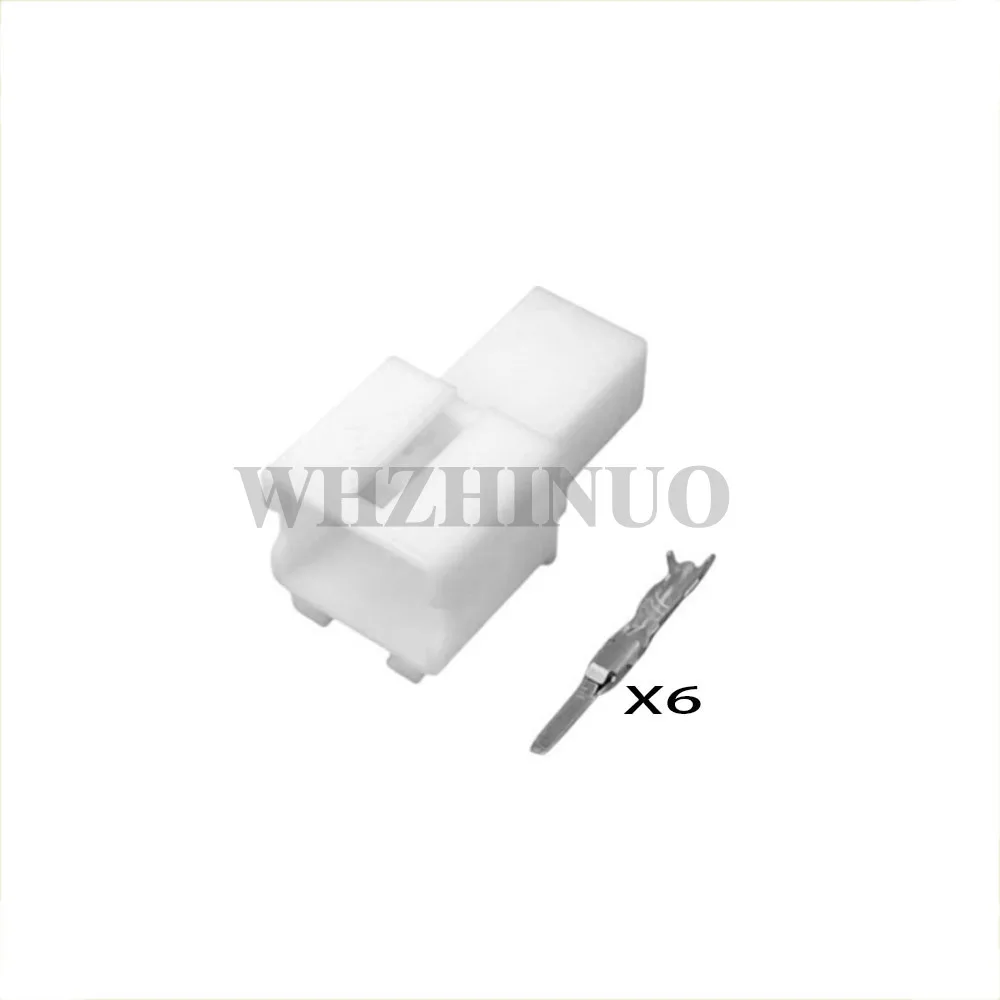 6098-7384   famale Audio Socket Tweeter Plug Auto Automotive Instrument Station Connector6098-7384