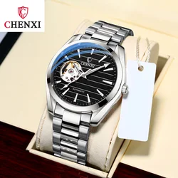 Men's Mechanical Watches Automatic Movement Original Business Luxury Watch Man 30M Waterproof Skeleton Wristwatches