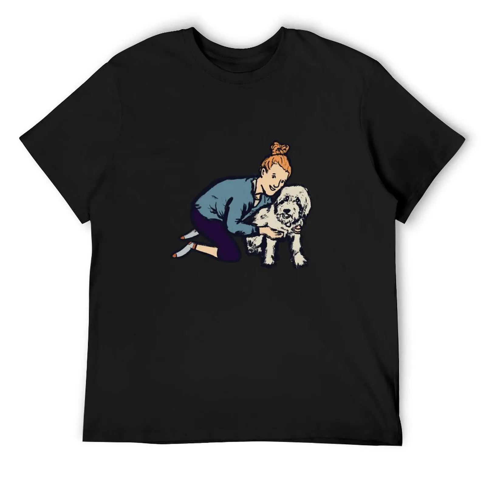 

Lisa's Dog T-Shirt quick-drying oversizeds football t shirt blanks mens vintage t shirts