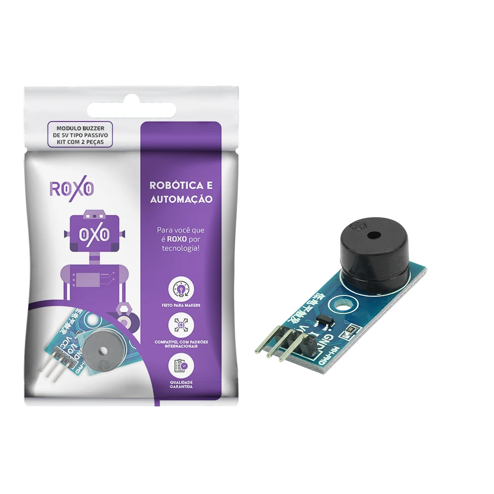 2x Passive 5V Buzzer Module-RoXo