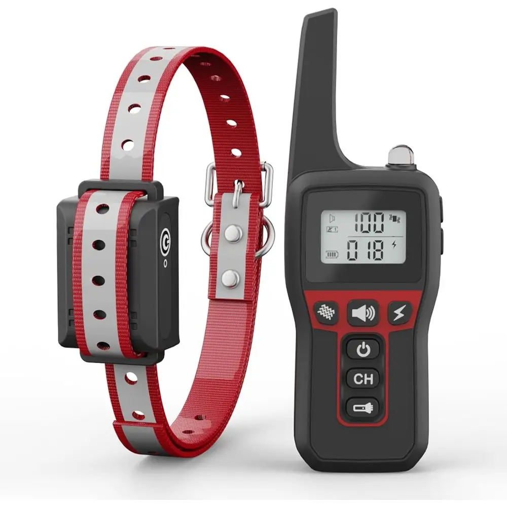 

Dog Training Collar with Remote IPX7 Waterproof Electric Collar for Small Medium Large Dogs